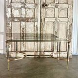 Table basse design en bronze 20e siècle