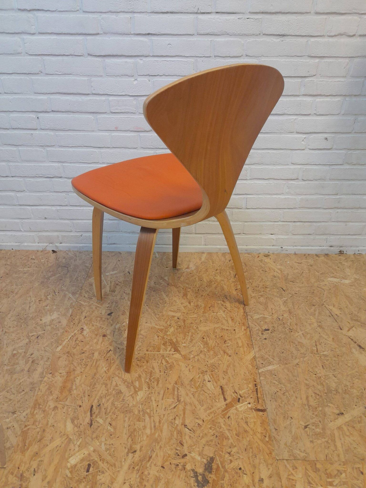 Chaise de salle à manger Norman Cherner 1958