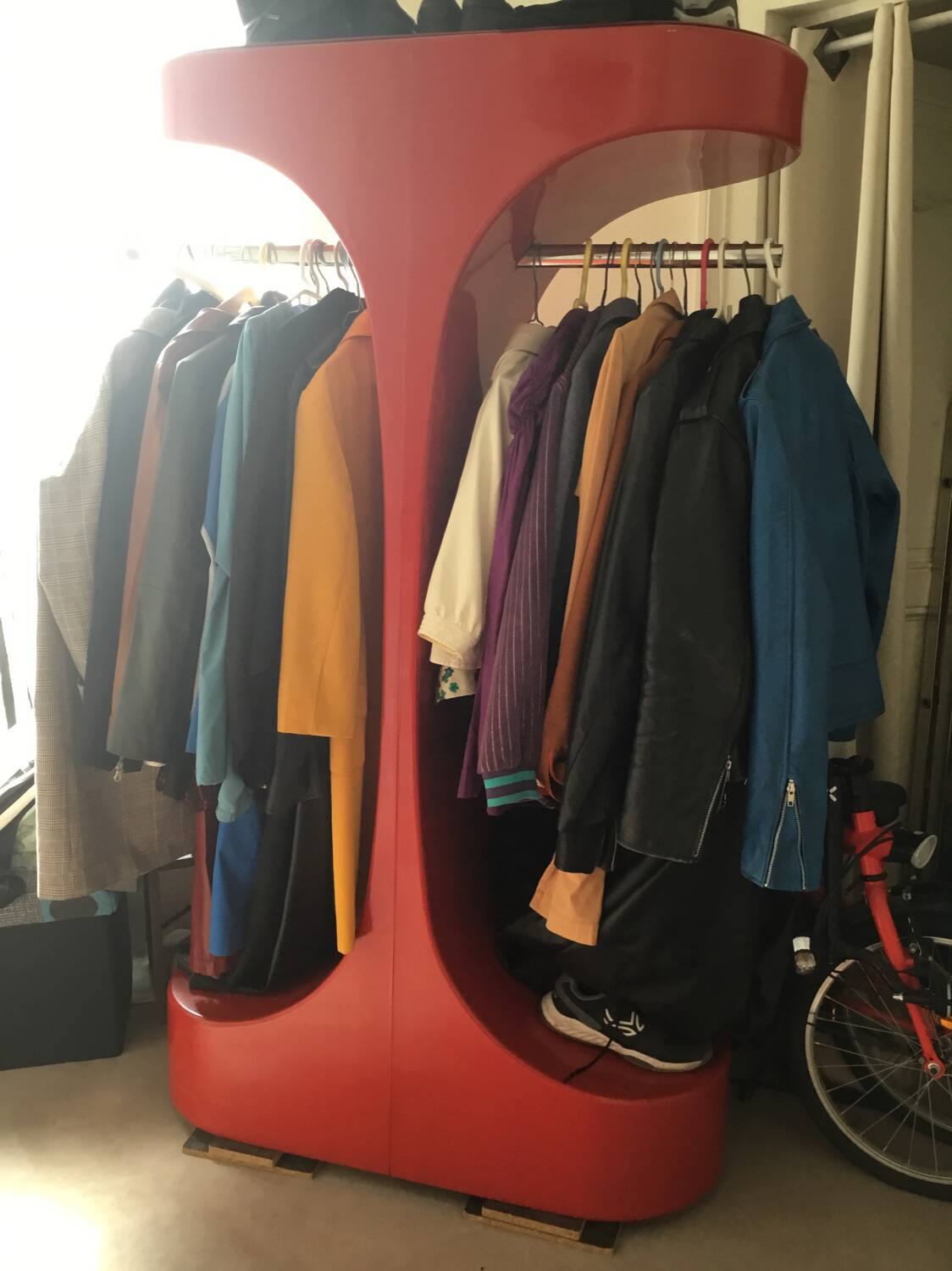 Designer coat rack from the 60s-70s.