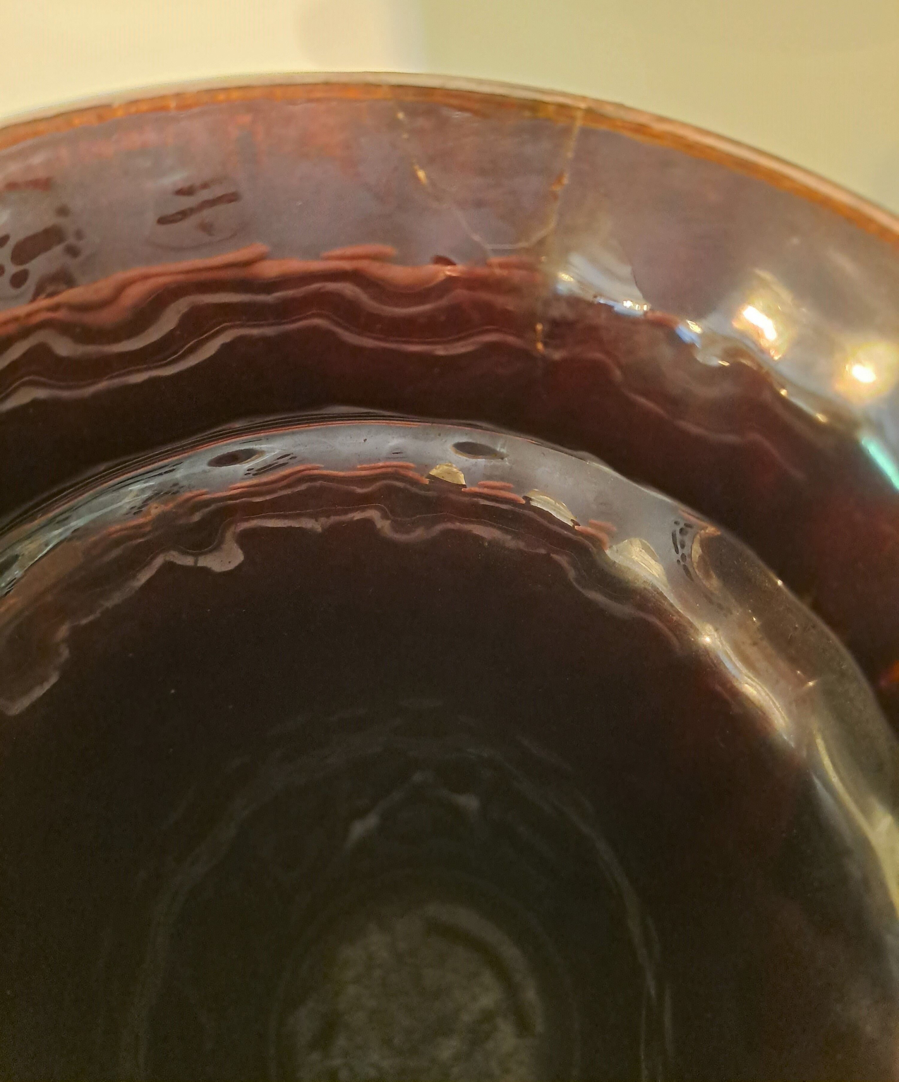 Large vase with Bay Keramik cove