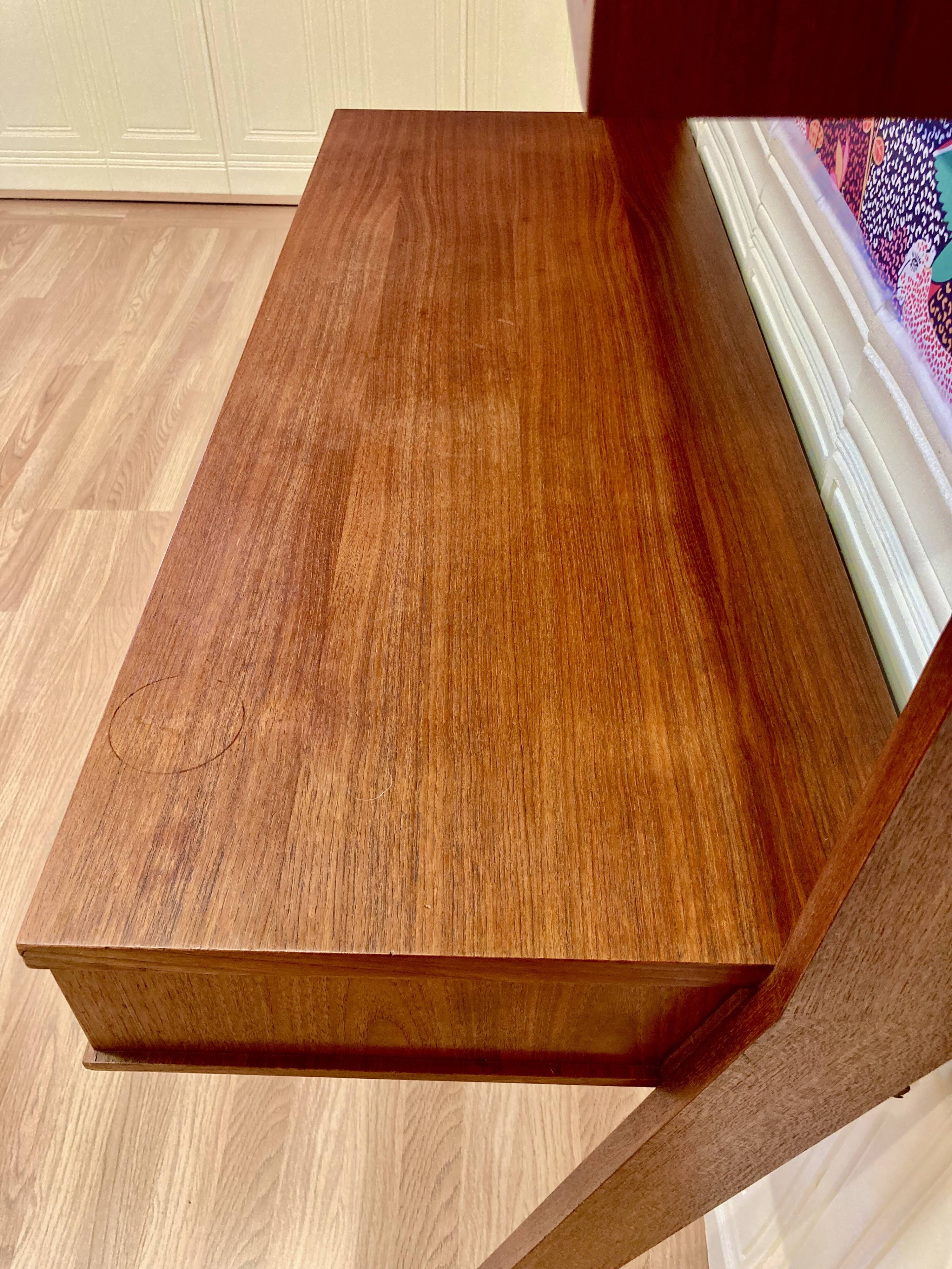 Elegant 1950s Scandinavian design desk.