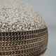 Round art deco ceramic lamp besnard style
