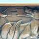 Art deco bas-relief in maredsous brasswork.