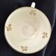 Set of 8 cups and saucers in Gien earthenware, model Valence A040.