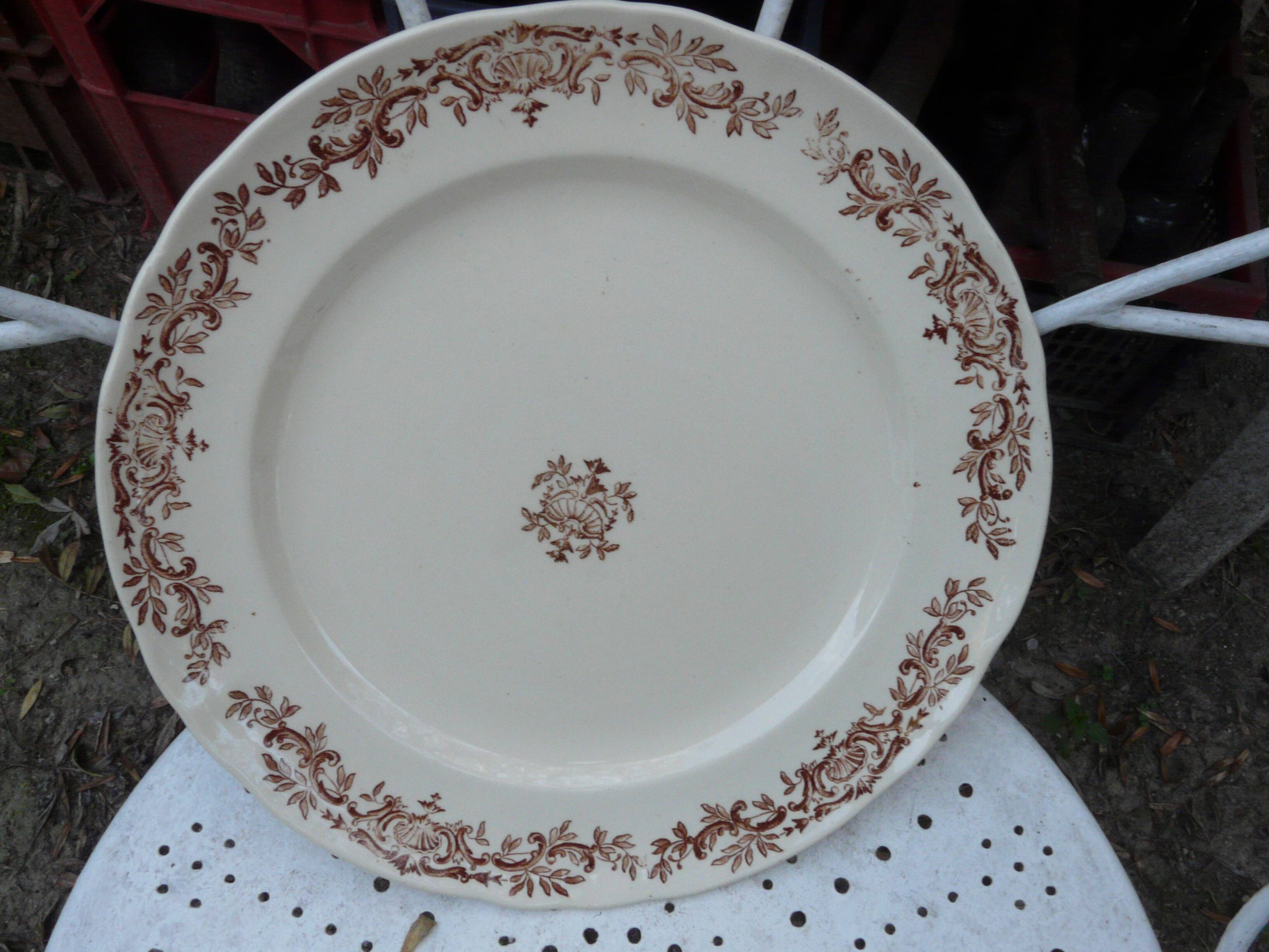 salad bowl - fruit bowl and dish Longchamp terre de fer model Regent