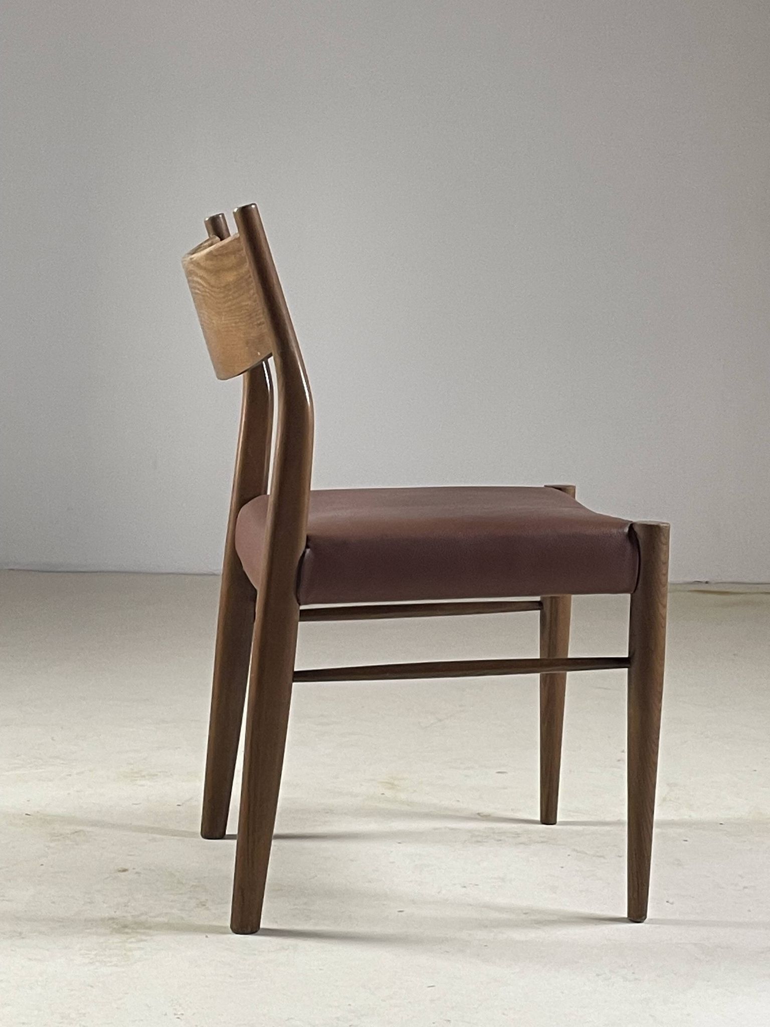 Chaise vintage de style scandinave, années 1960