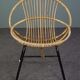 Rattan armchair Dutch Design 1960