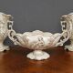 Three-piece ceramic garniture with neo-classical decoration – 20th century