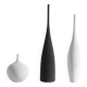 3 ceramic vases