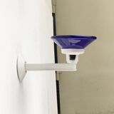 White vintage wall sconces Jill by Perry King, S. Miranda, G. Arnaldi for Arteluce, set of 2.