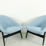 Set of 2 Hartmut Lohmeyer for Artifort lounge chairs Model 118 'Columbus',  The Netherlands 1957