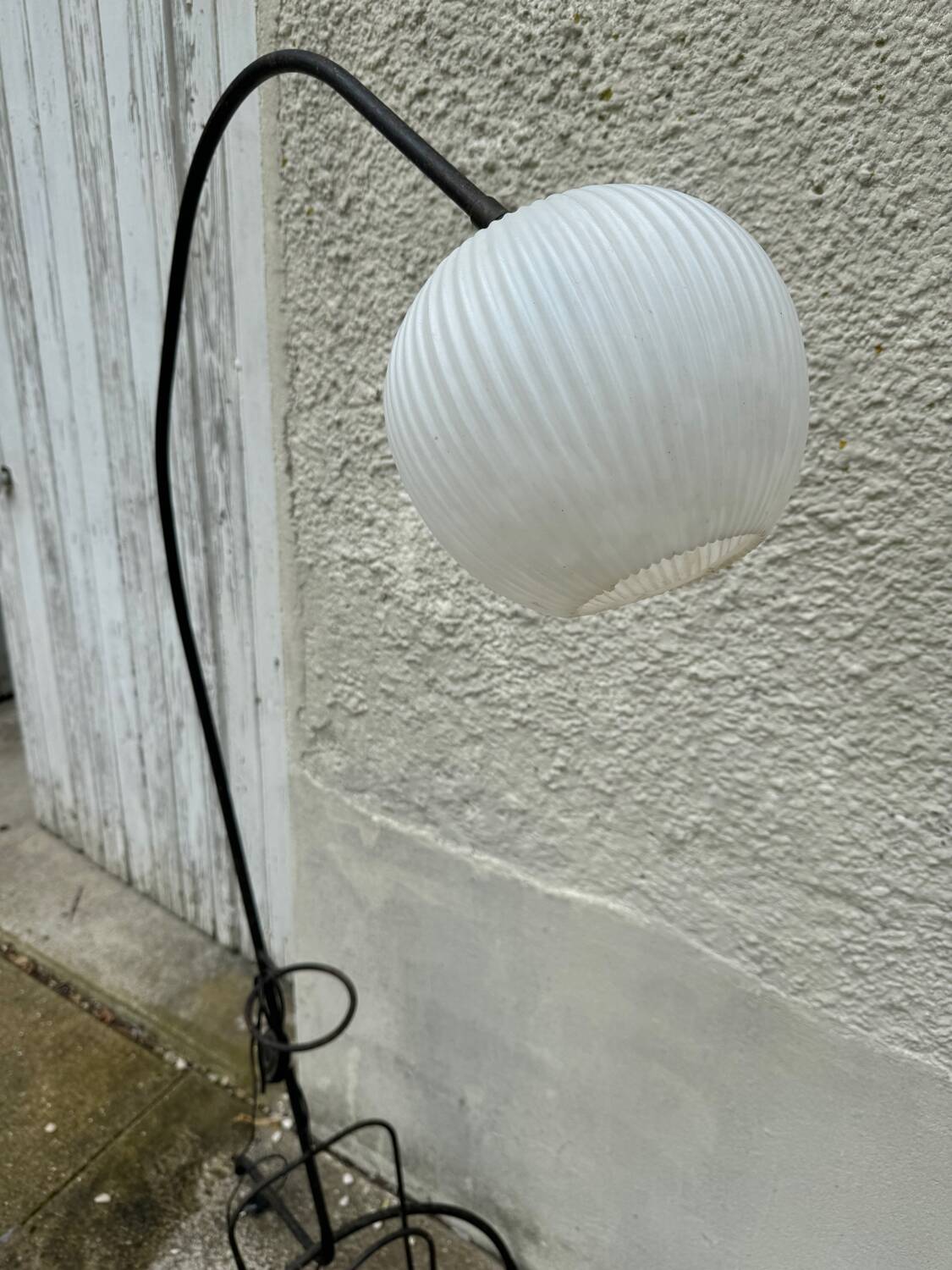 1950s tripod floor lamp