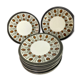Boch dessert plates 1966