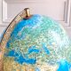 Mappemonde globe terrestre lumineux