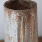 Old vintage stoneware pitcher