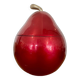 Poire à glaçons XL en métal rouge années 70