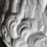 Vintage ceramic swan pot cover