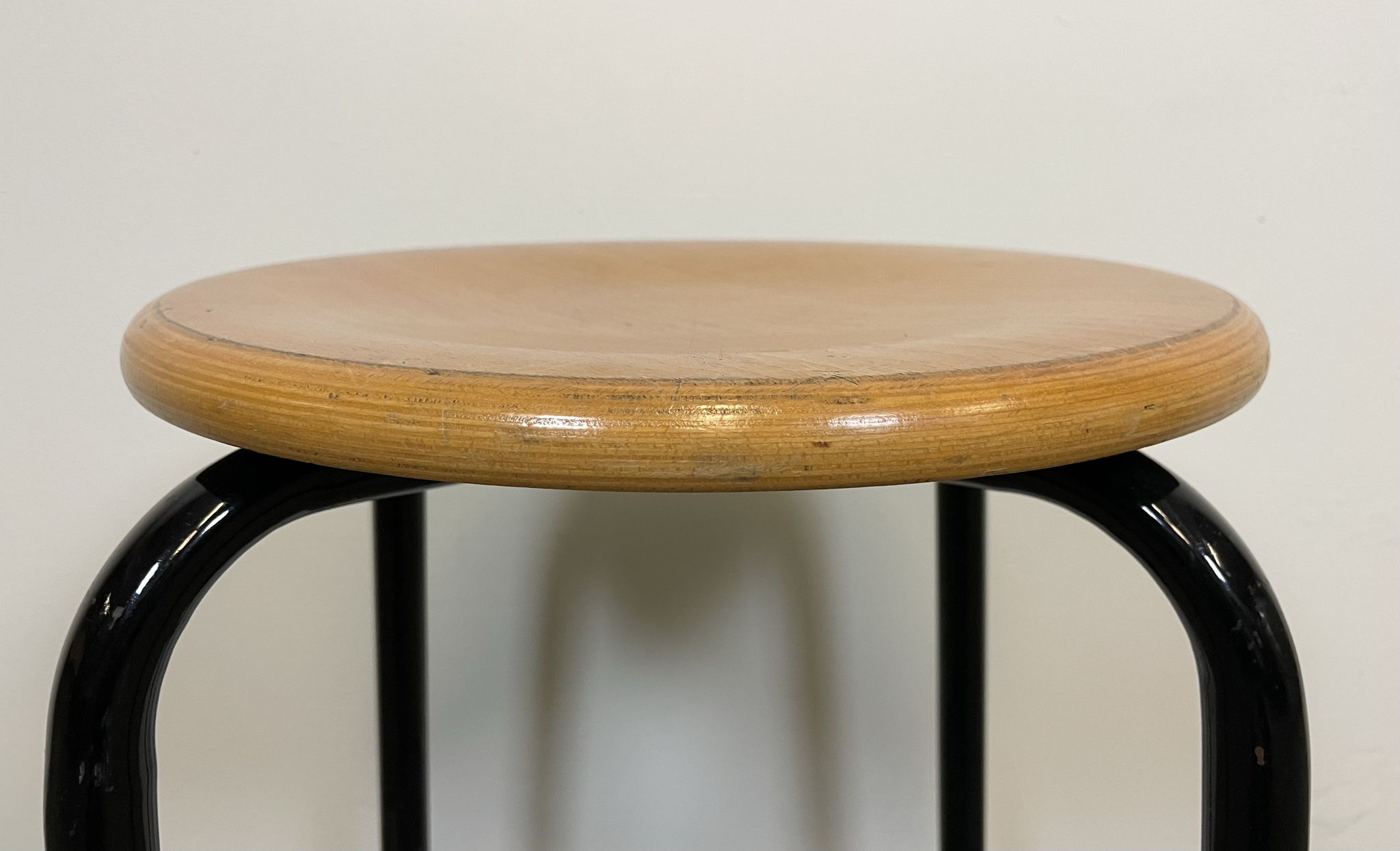Vintage industrial italian stool, 1970s