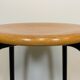Vintage industrial italian stool, 1970s