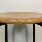 Vintage industrial italian stool, 1970s