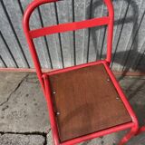 Set de 4 chaises Tolix bar bistrot