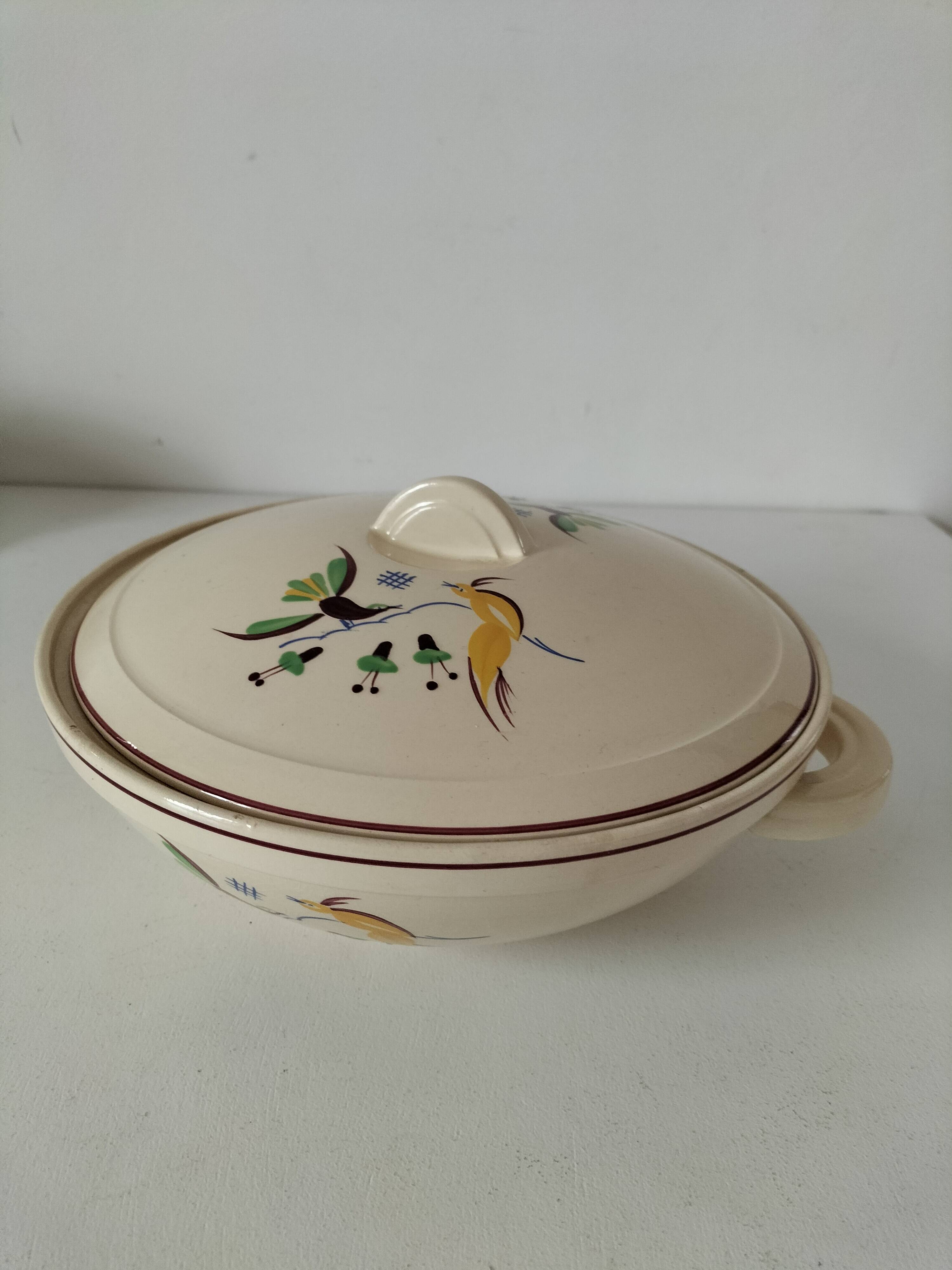 Salins soup tureen, 1940s-50s