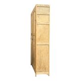 Vintage wooden wardrobe from 1940.