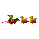 Pulling wooden ducks
