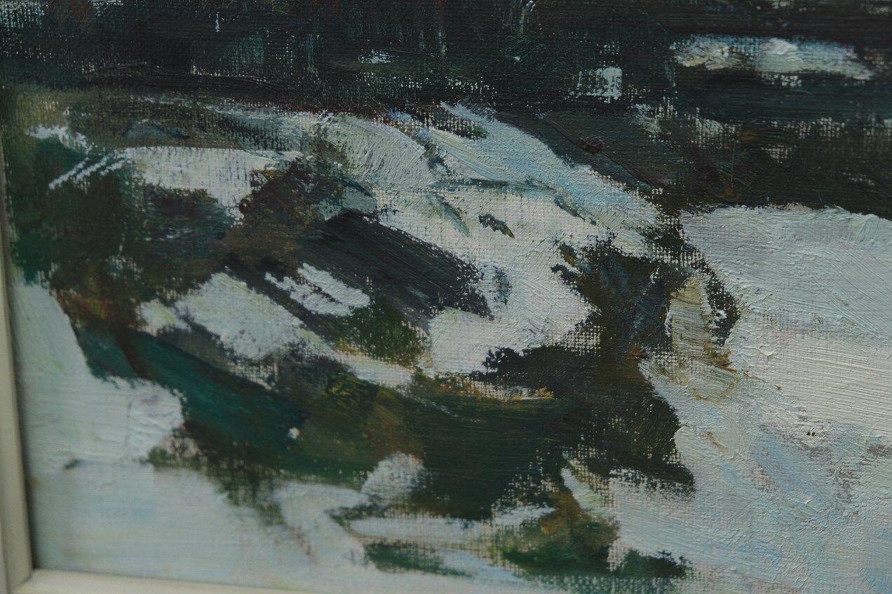 Gunnar Herman Berglund (1906-1992), Swedish Modern Painting, 1960s, Oil on Canvas