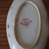 Ravier in Gien earthenware "fleurette"