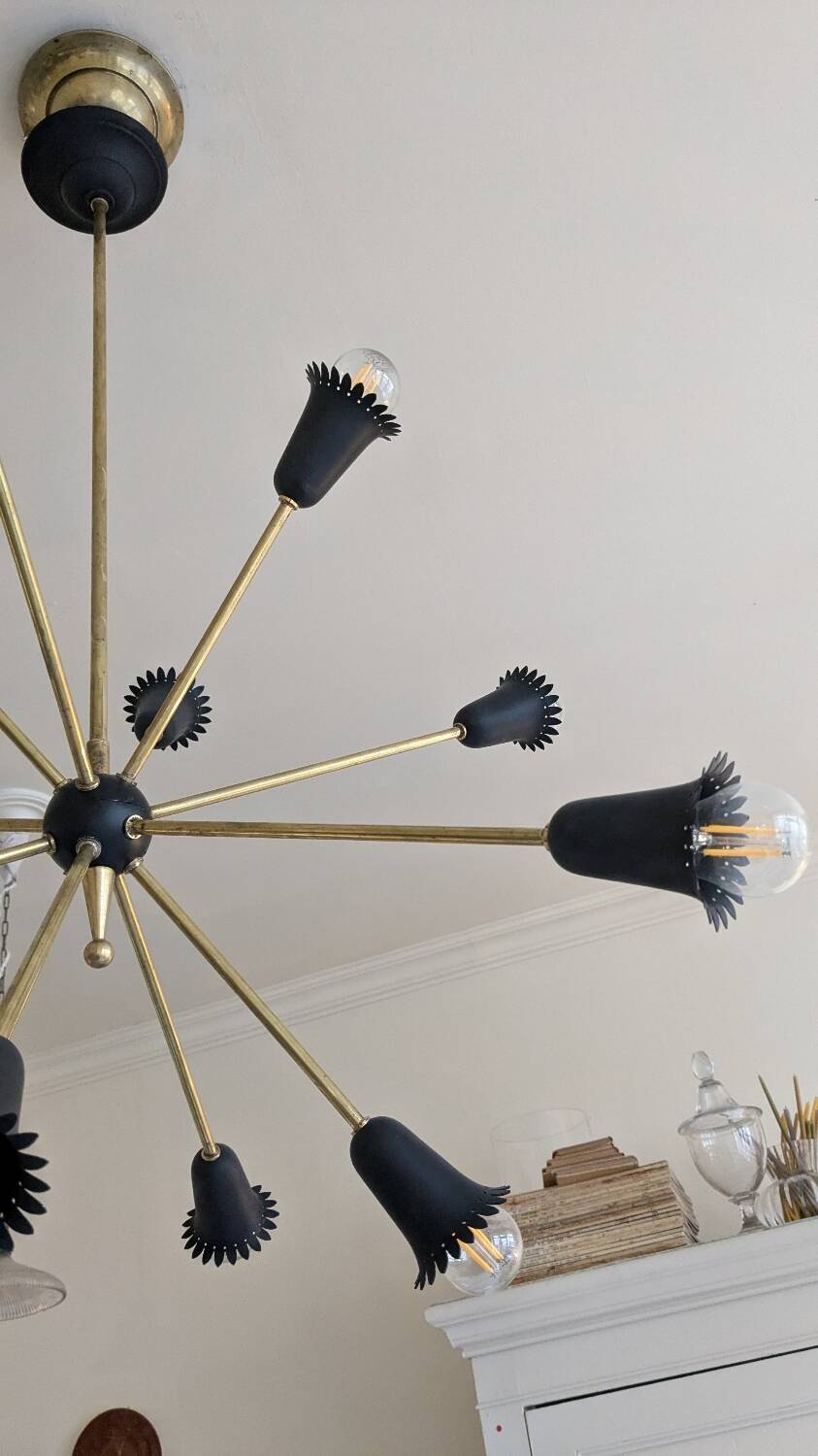 60s Sputnik Chandelier