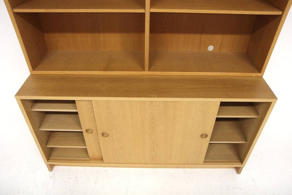 Bibliothèque scandinave en chêne "öresund", Børge Mogensen, Suède, 1960