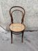 Chaise bistrot ancienne en bois courbé modèle18  Thonet