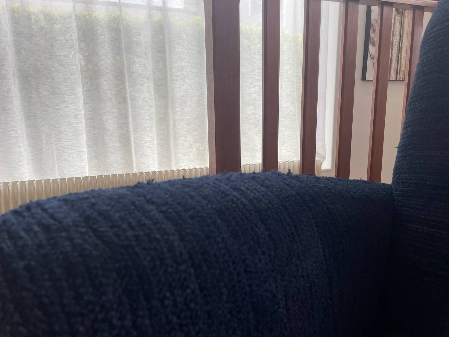 Sofa set + armchair + footrest Jean Prévost – 1970s