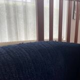 Sofa set + armchair + footrest Jean Prévost – 1970s