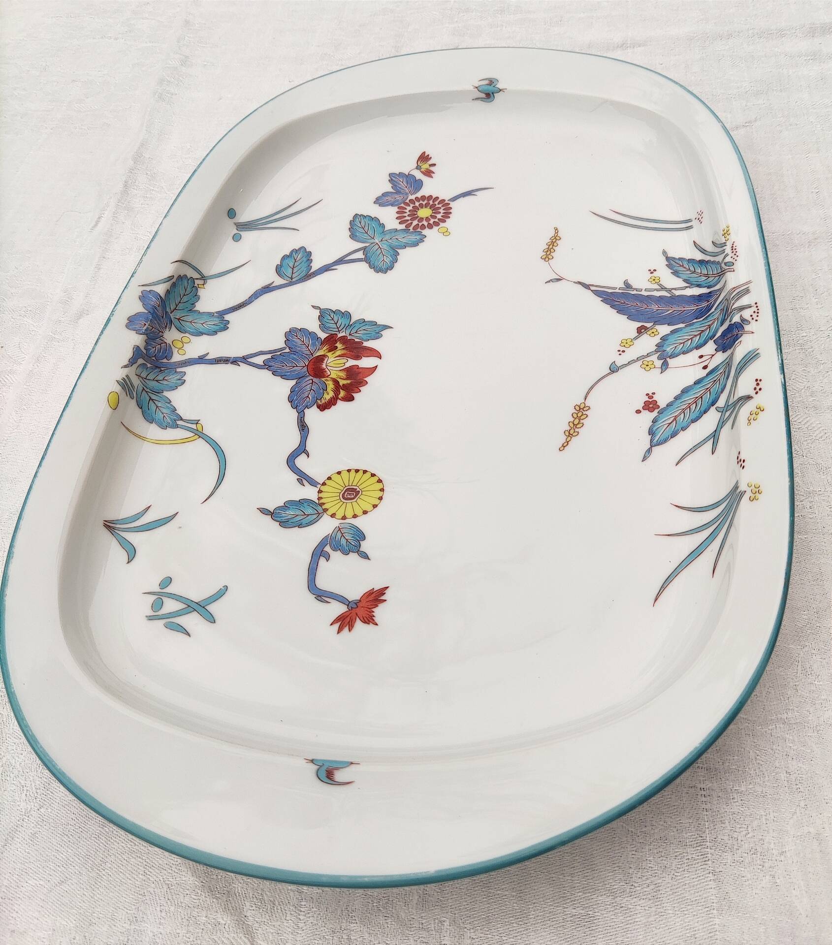 Serving dish in Limoges porcelain - Haviland