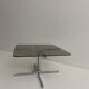Vintage glass coffee table