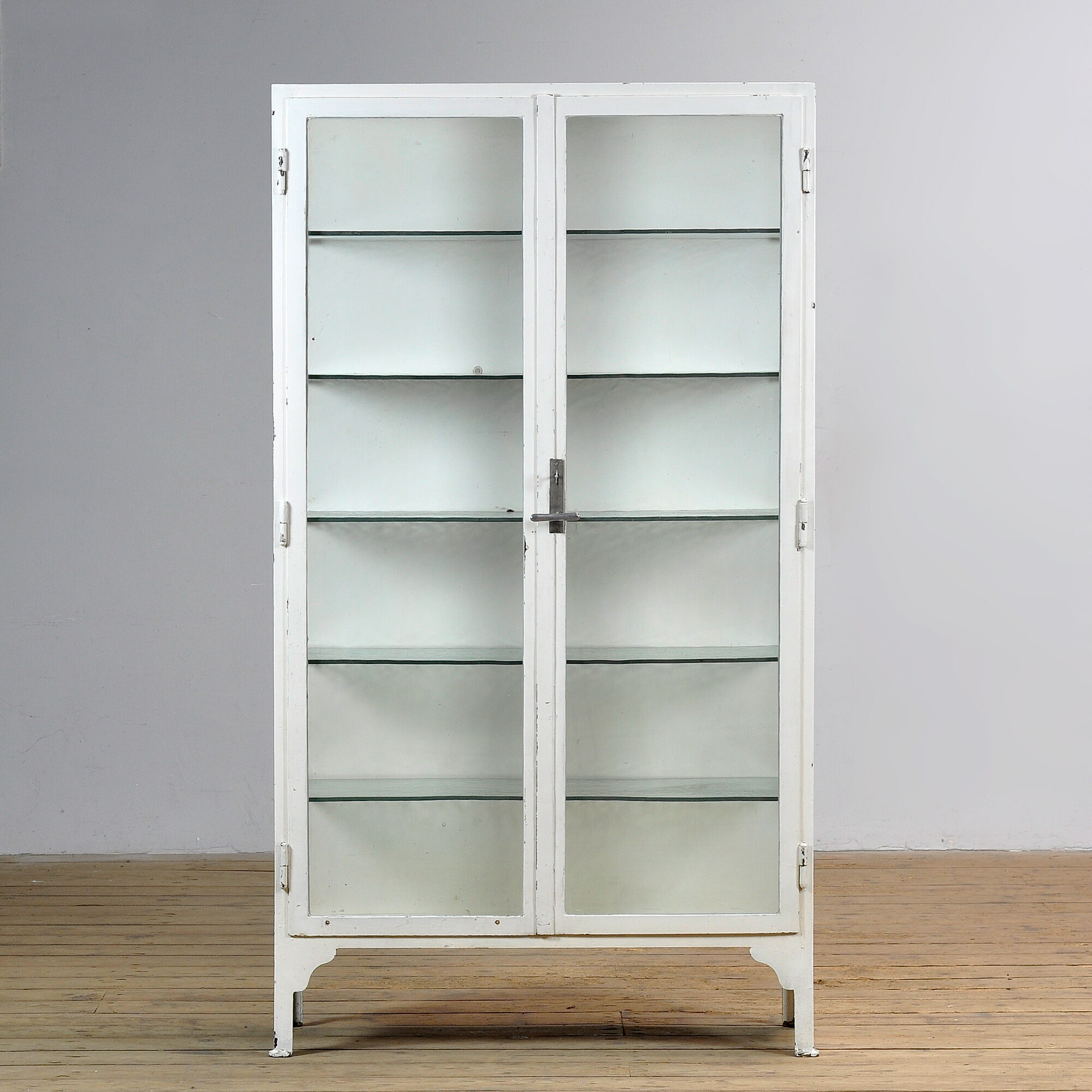 Iron medicine cabinet, 1930s