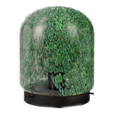 Lampe de table en verre soufflé murrine 'Neverrino', de Gae Aulenti, Vetreria Vistosi Italie 1970s