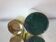 Danish mid century brass candleholders set of 2