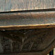Gothic Buffet Cabinet in Carved Oak, 19th Century