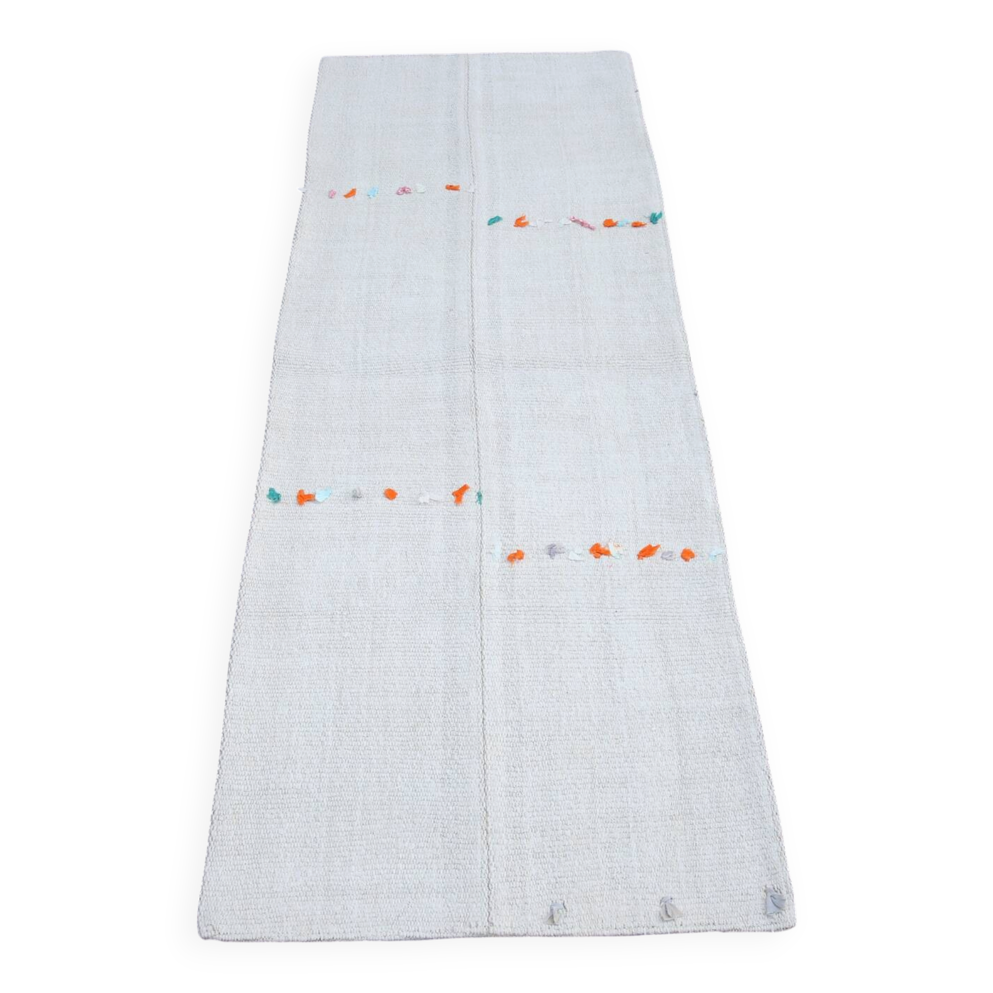 Vintage Minimal Runner For Hallway, Stairs Runner Rug, 71x196 Cm