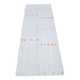 Vintage Minimal Runner For Hallway, Stairs Runner Rug, 71x196 Cm
