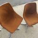 Set of 2 monohull and rotating chairs by Schweitzer for Lafargue S.A dated january 19