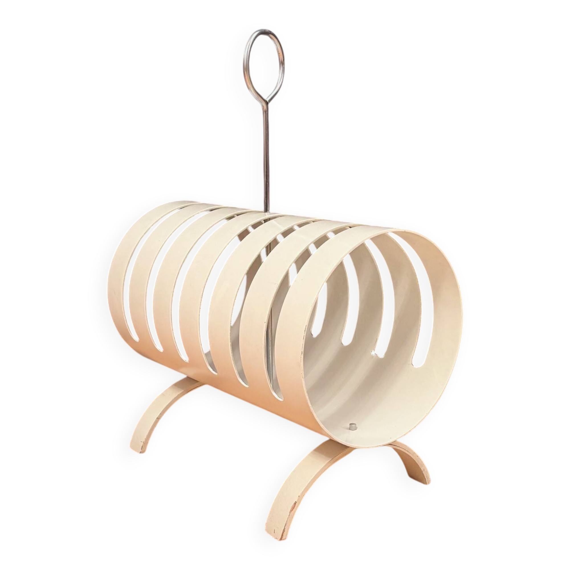 Vinyl Record Magazine Rack, Opal Möbel, 1970s