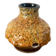 Fat Lava yellow ceramic vase from the 70s