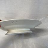 Plat à gâteaux vintage HBCM Rose rouge