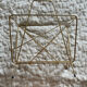 Vintage brass magazine holder - year 50-60
