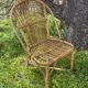 Paire de chaises rotin