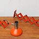 Mid-Century German Space Scissor Wall Lamp by Hustadt Leuchten, 1960s, set of 2